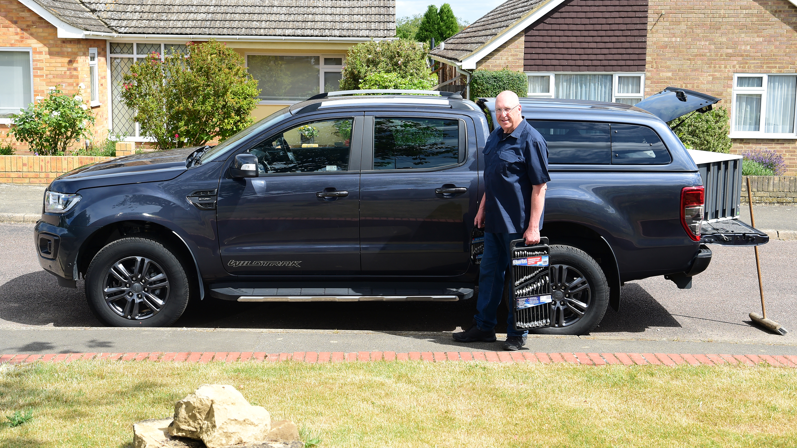 Kim Adams with Ford Ranger