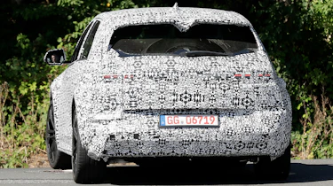 Camouflaged Ioniq 5 N test car - rear