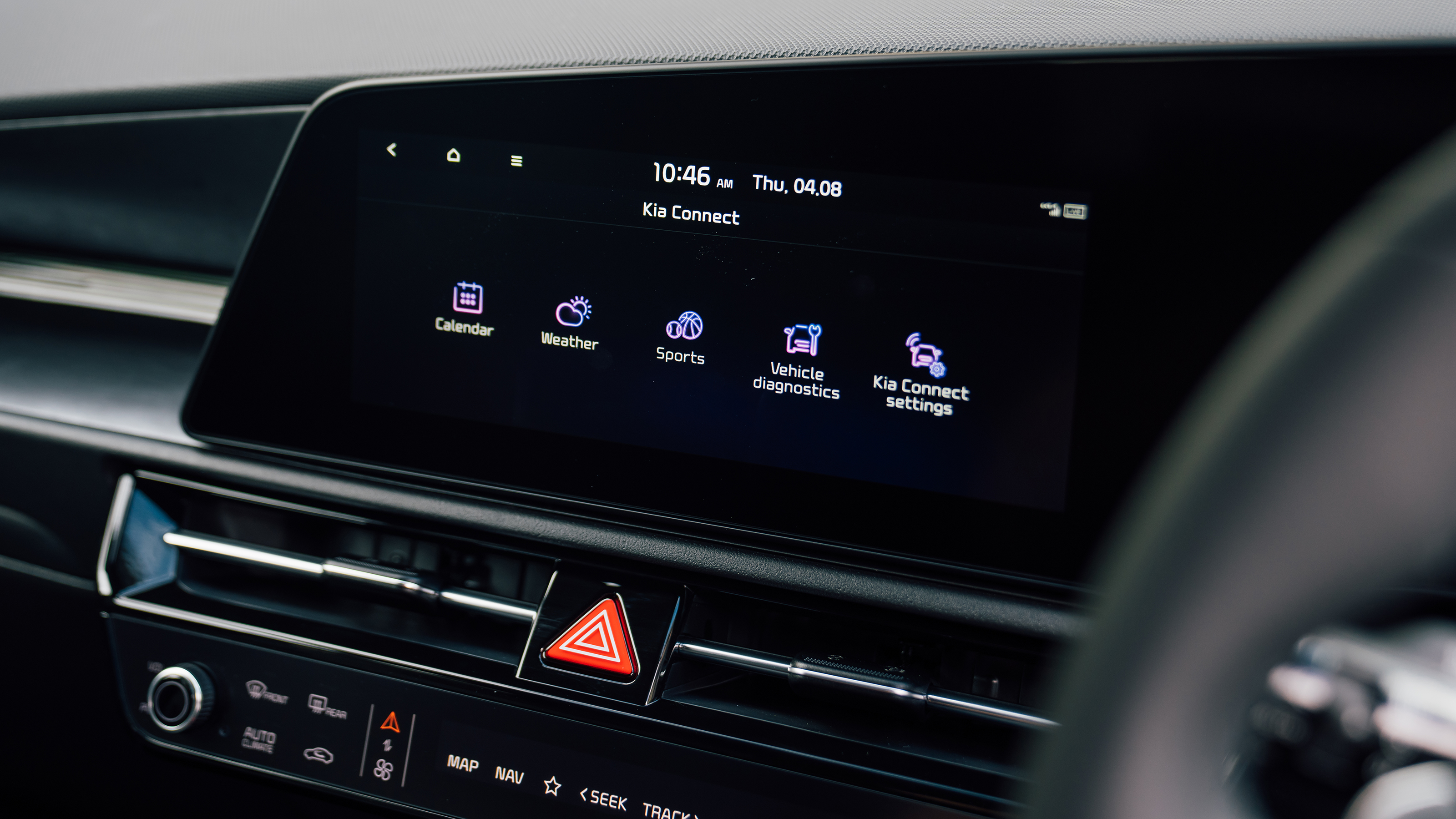 Kia Niro EV - infotainment screen