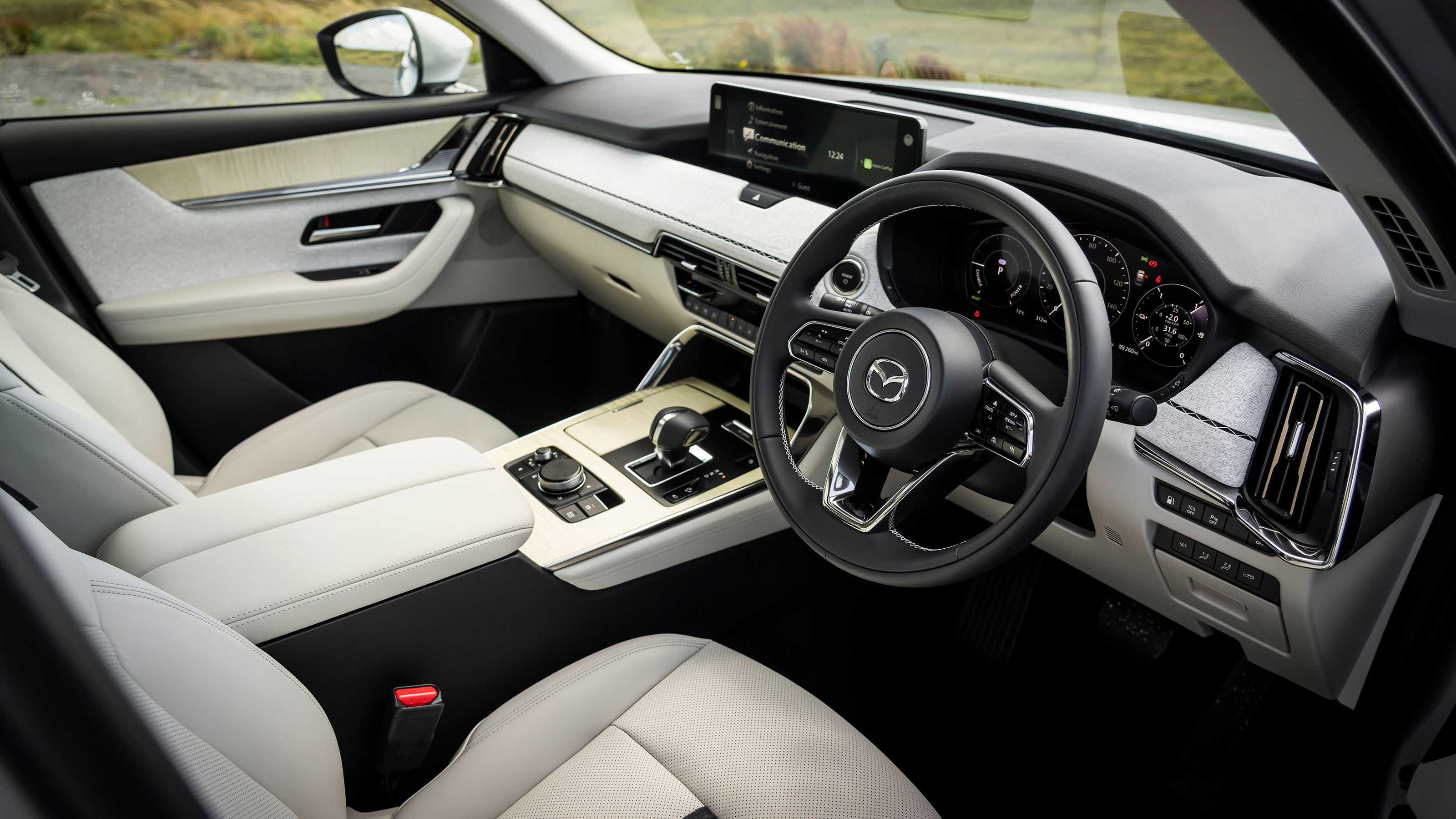 Mazda CX-60 - interior (driver's door view)