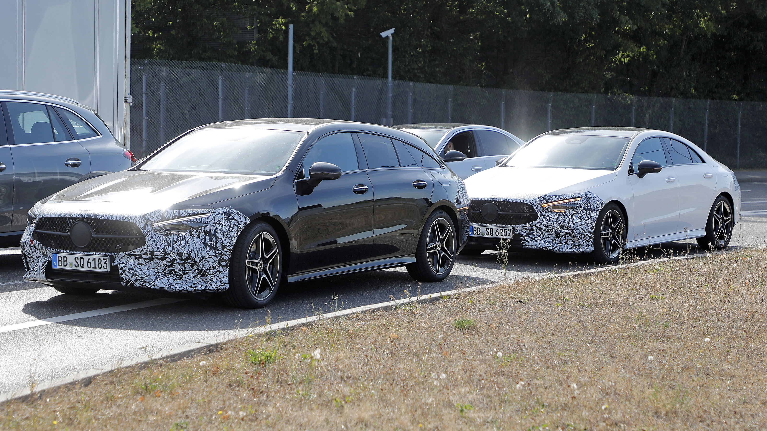 Mercedes CLA - spyshot range