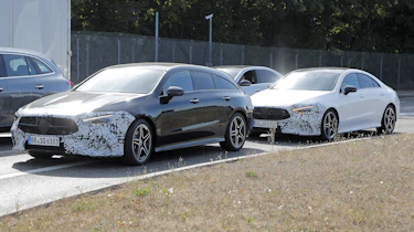Mercedes CLA - spyshot range
