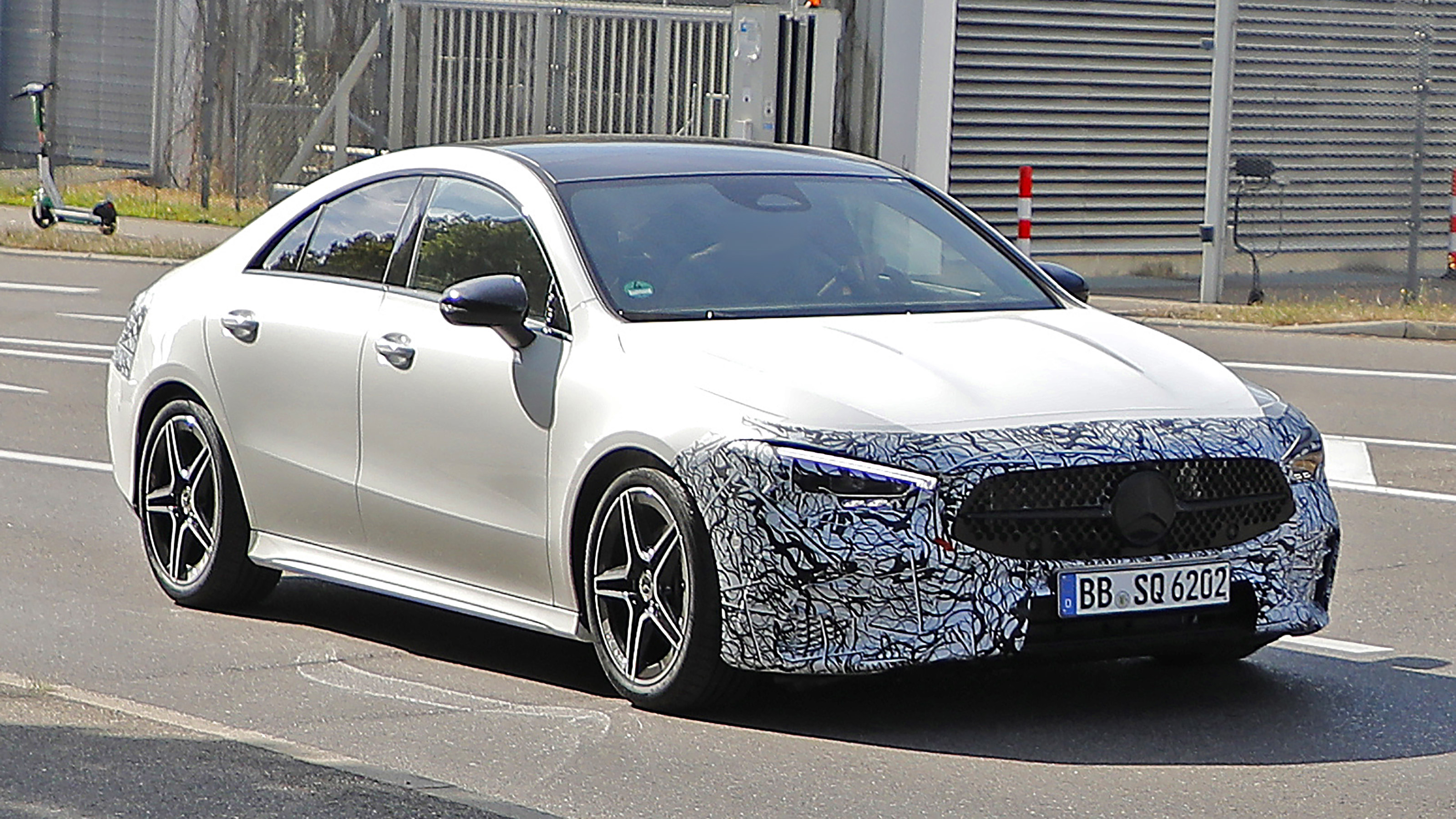 Mercedes CLA - spyshot 1