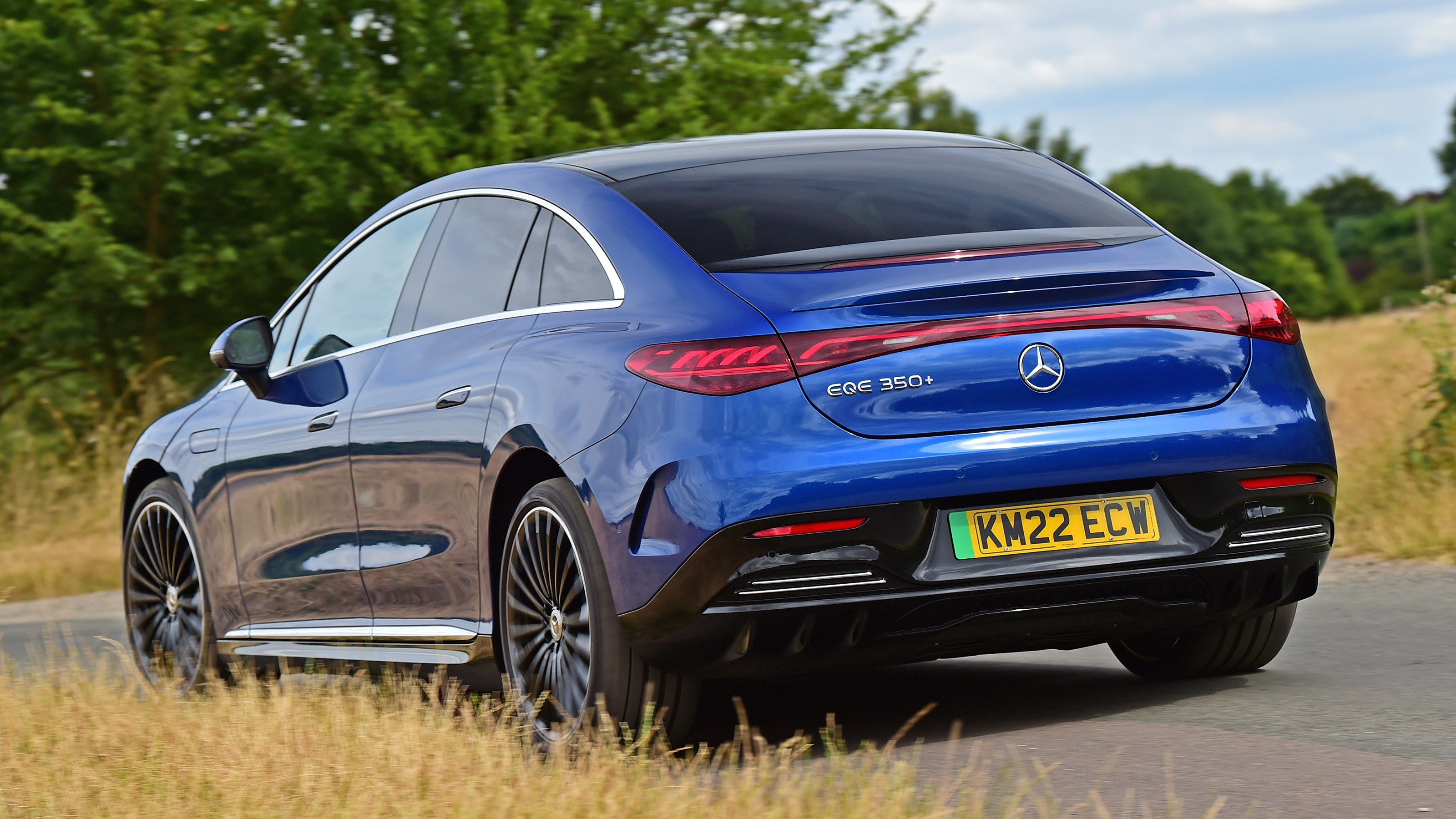 Mercedes EQE 350 - rear