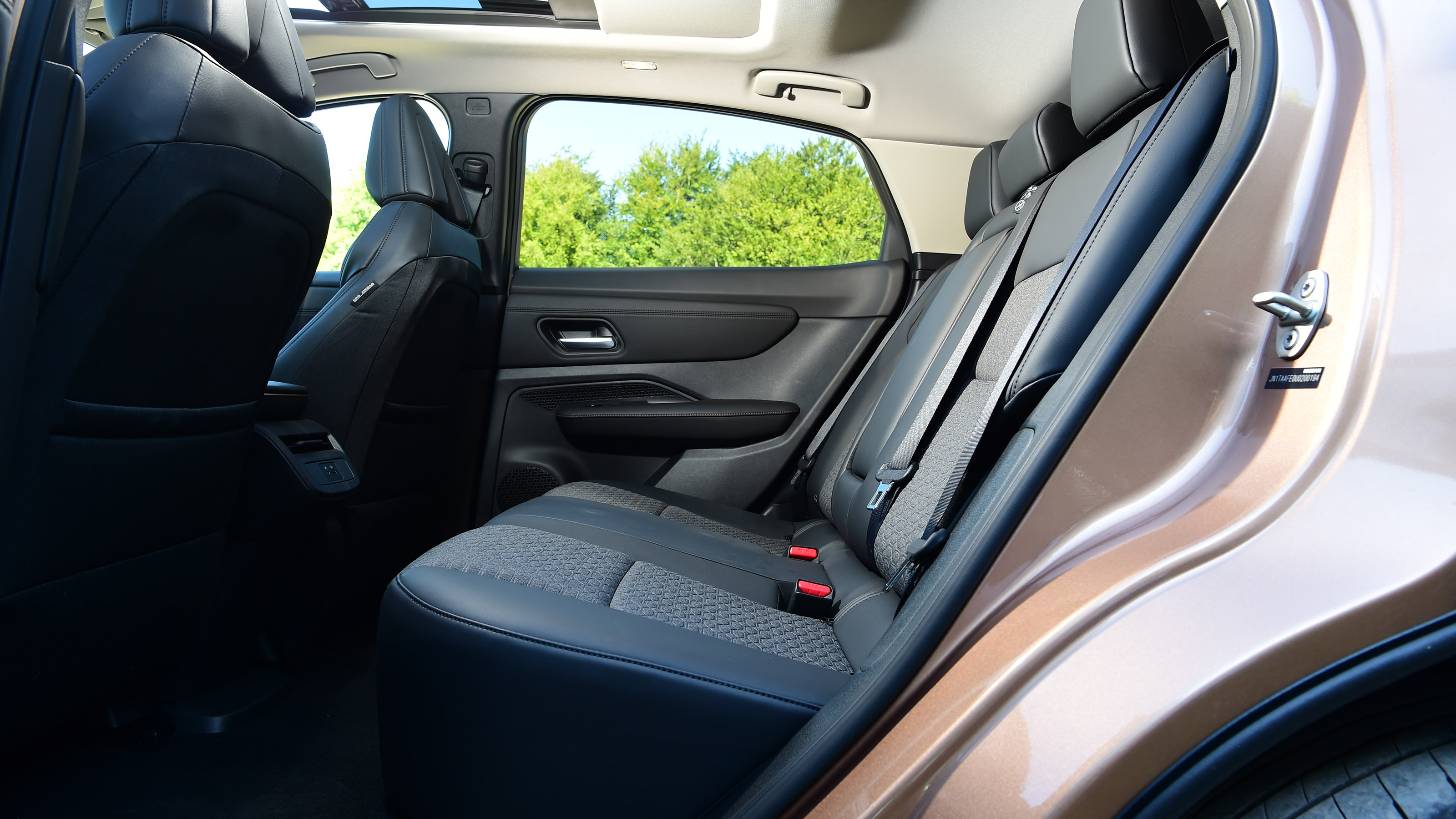 Nissan Ariya - rear seats