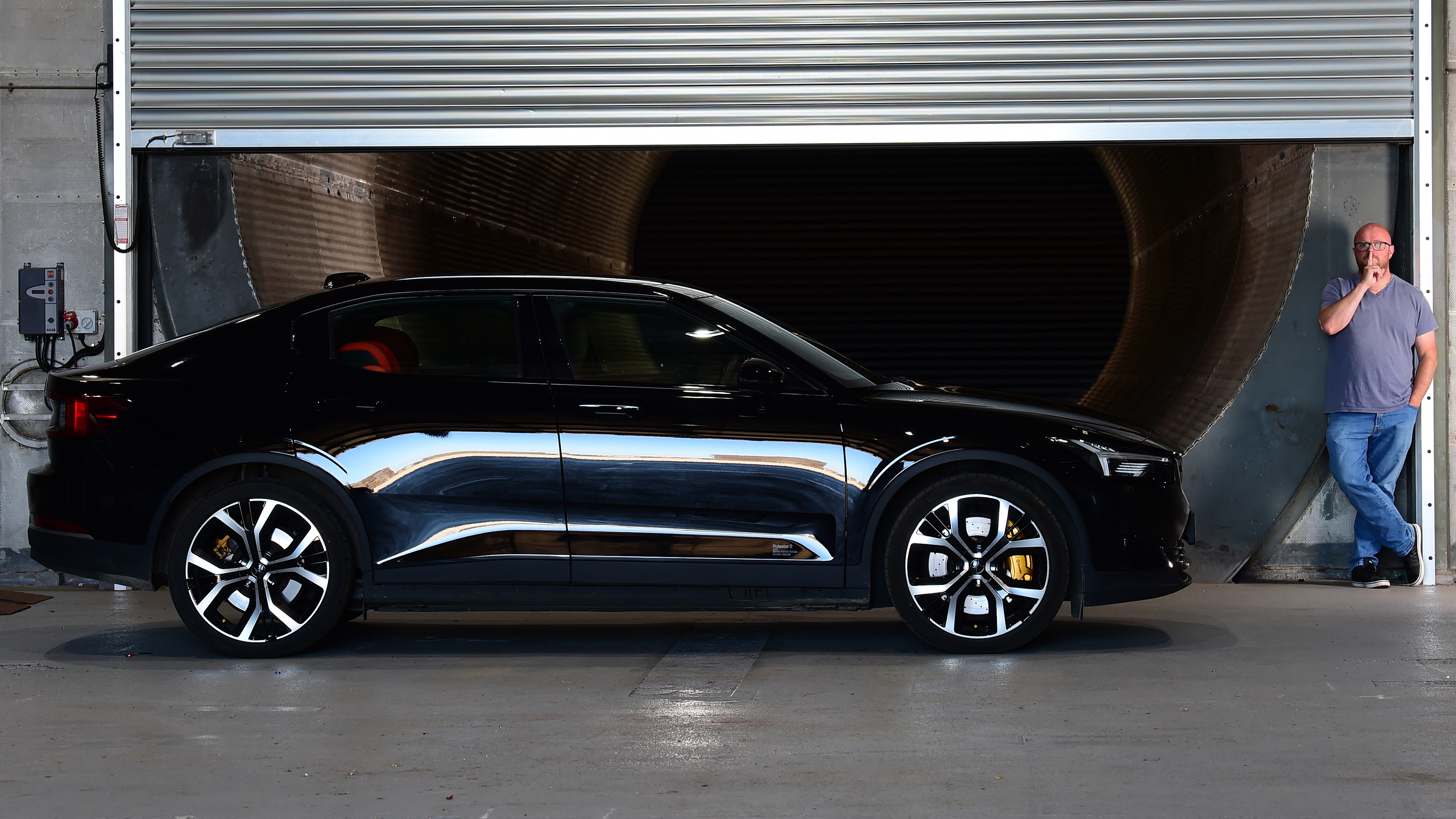 Polestar 2 long-term test - Polestar 2 in warehouse