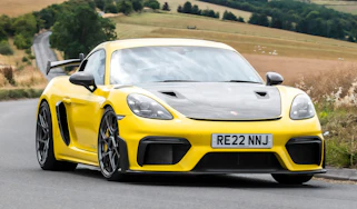 Porsche 718 Cayman GT4 RS - front cornering