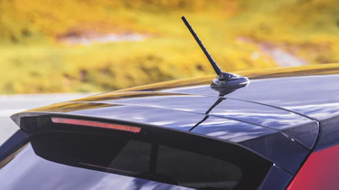 Skoda Fabia Monte Carlo - rear roofline/ariel