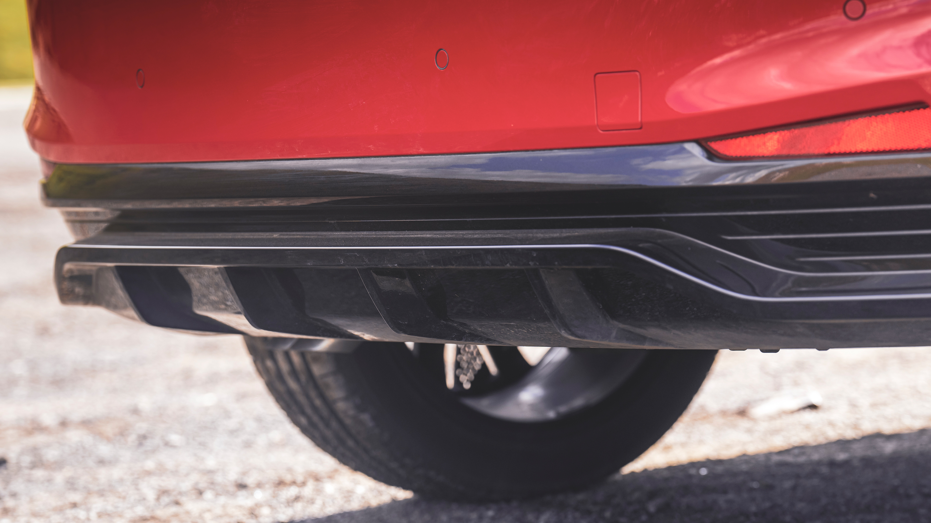 Skoda Fabia Monte Carlo - rear splitter
