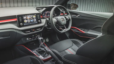 Skoda Fabia Monte Carlo - interior (passenger perspective)