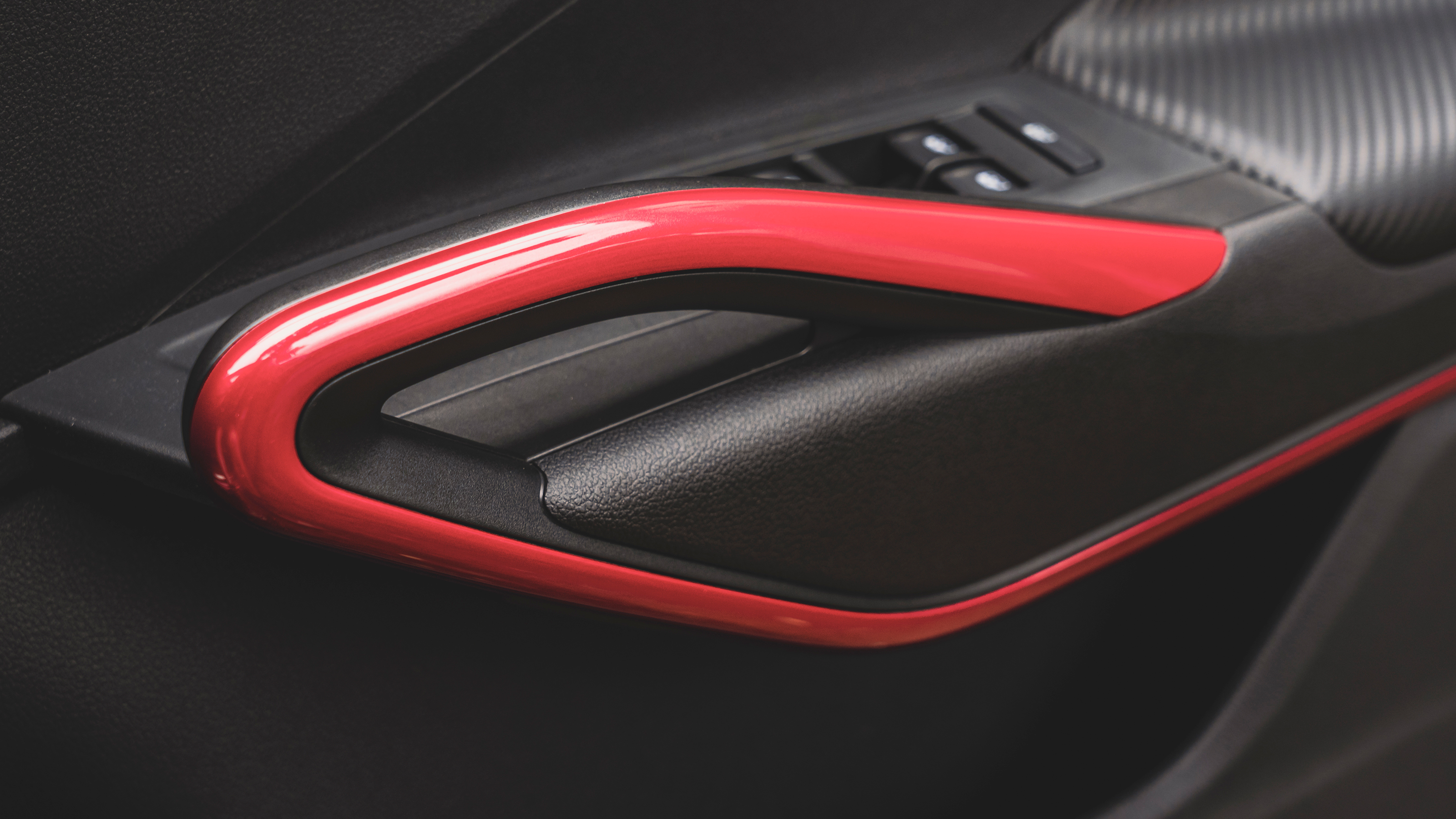 Skoda Fabia Monte Carlo - inner door handle