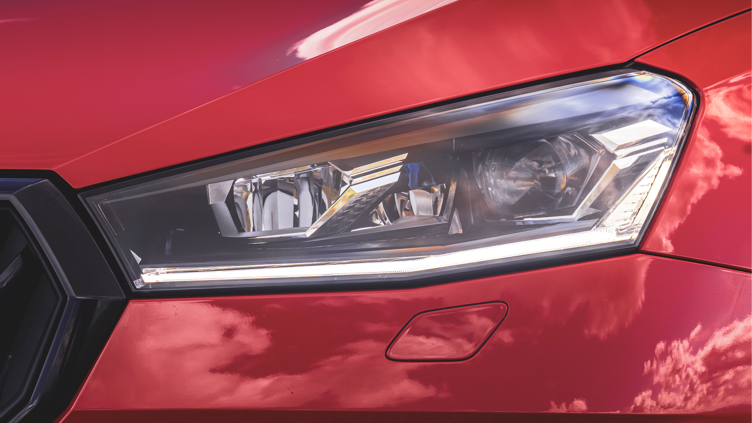 Skoda Fabia Monte Carlo - headlight