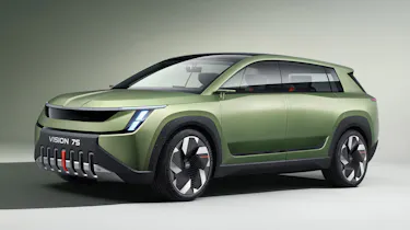 Skoda Vision 7S - front studio