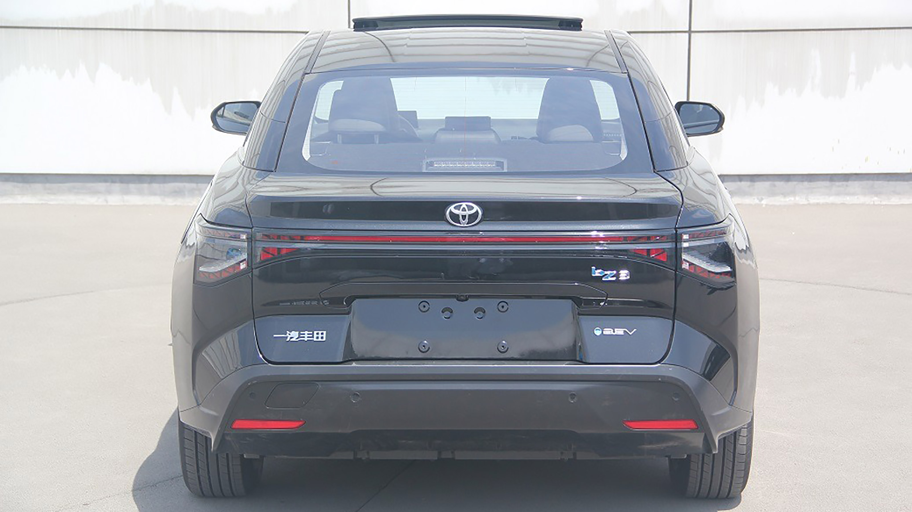 Toyota bZ3 - full rear