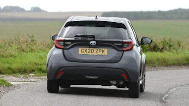 Used Toyota Yaris Mk4 - rear cornering
