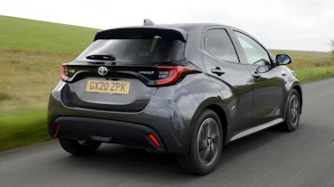 Used Toyota Yaris Mk4 - rear action