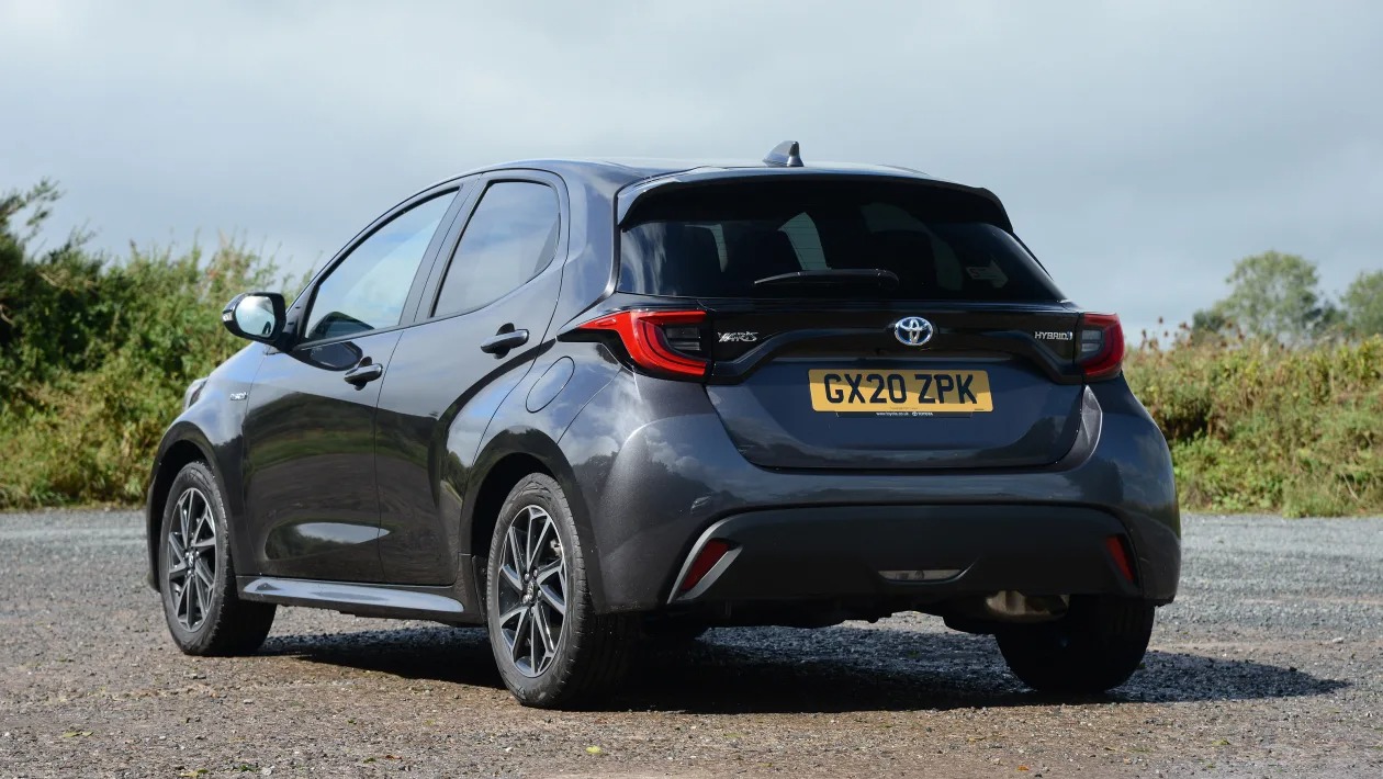 Used Toyota Yaris Mk4 - rear