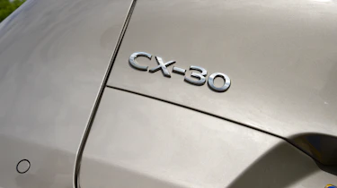 Mazda CX-30: rear badge