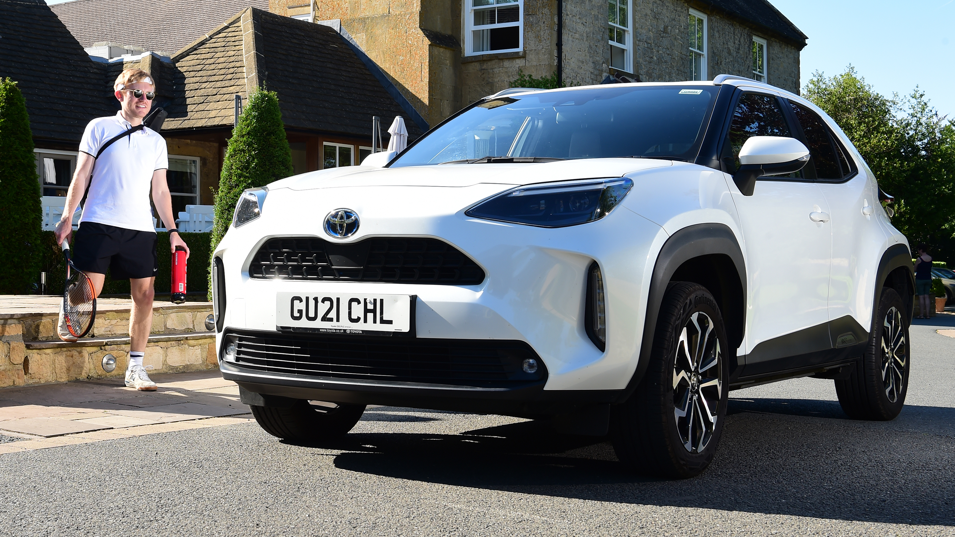 Toyota Yaris Cross long-termer: James Brodie approaching car