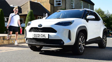 Toyota Yaris Cross long-termer: James Brodie approaching car