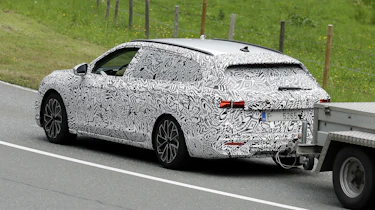 2023 Skoda Superb (camouflaged) - rear angled
