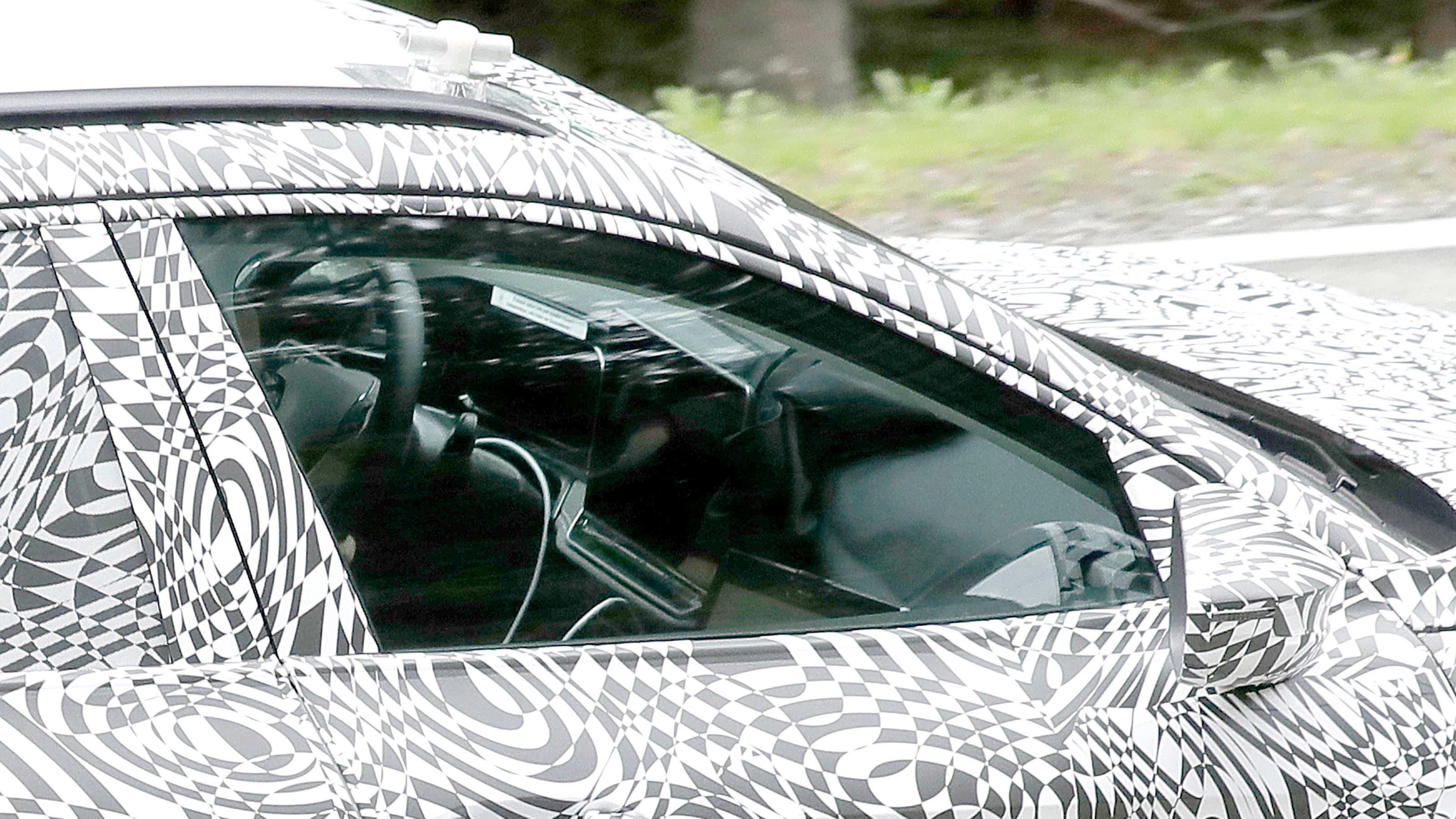 2023 Skoda Superb (camouflaged) - interior (through window)