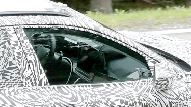 2023 Skoda Superb (camouflaged) - interior (through window)