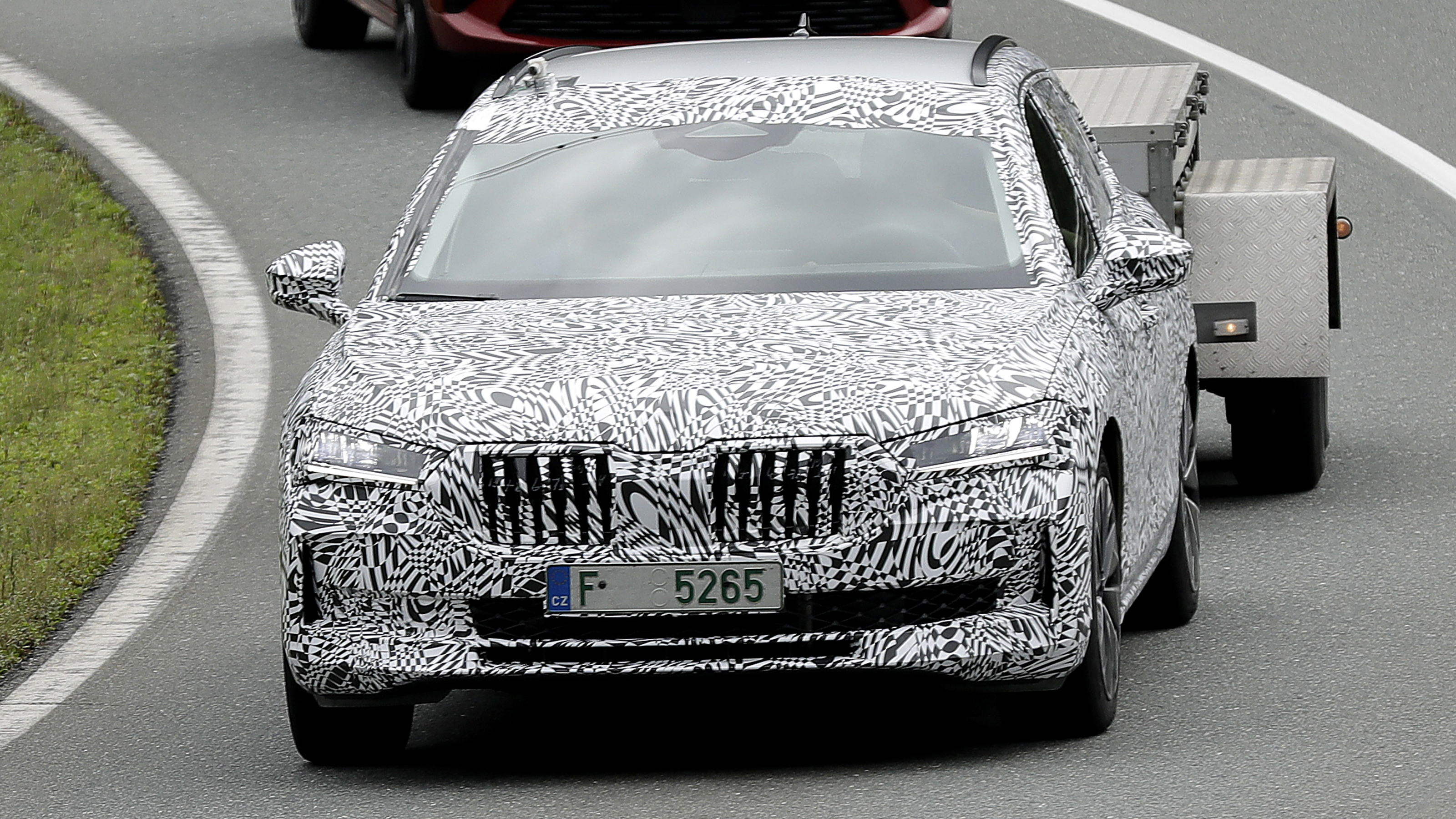 2023 Skoda Superb (camouflaged) - front