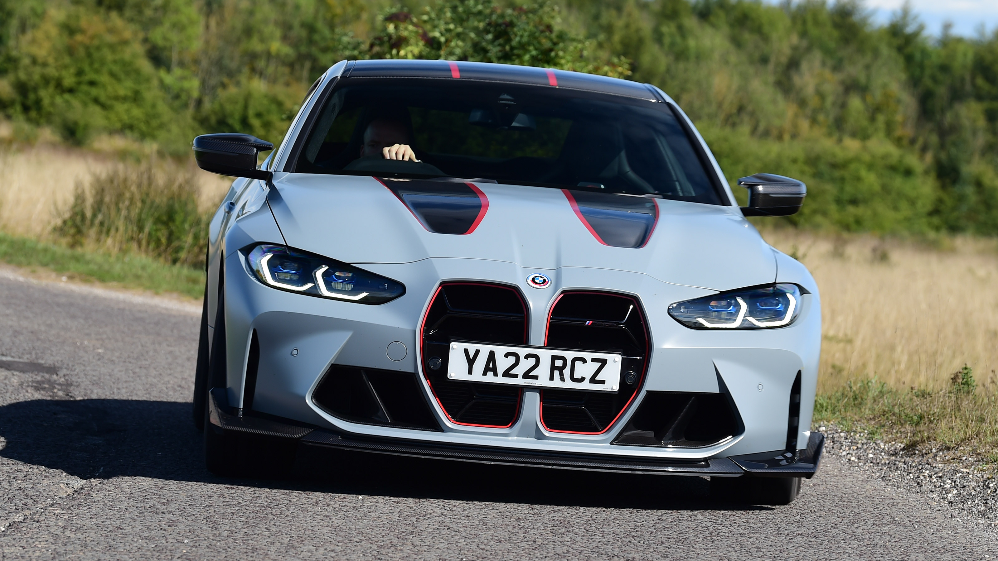 BMW M4 CSL - front action