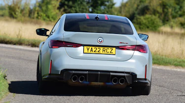 BMW M4 CSL - rear cornering