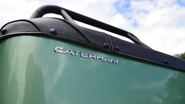 Caterham Seven 360S SV - rear badge