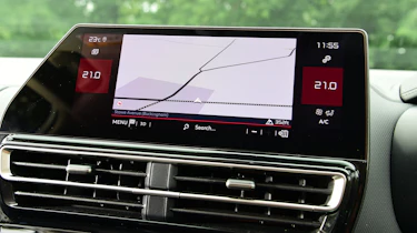 Citroen C5 Aircross - infotainment screen