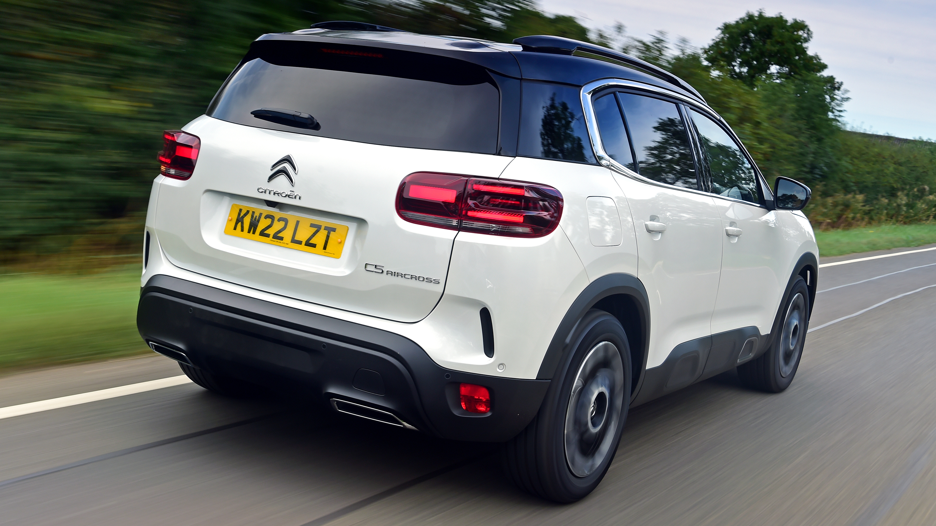Citroen C5 Aircross - rear tracking