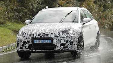 Cupra Leon facelift - spyshot 2