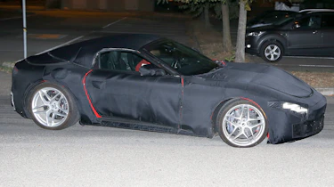 Ferrari Roma Spider (camouflaged) - side