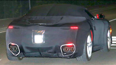 Ferrari Roma Spider (camouflaged) - rear