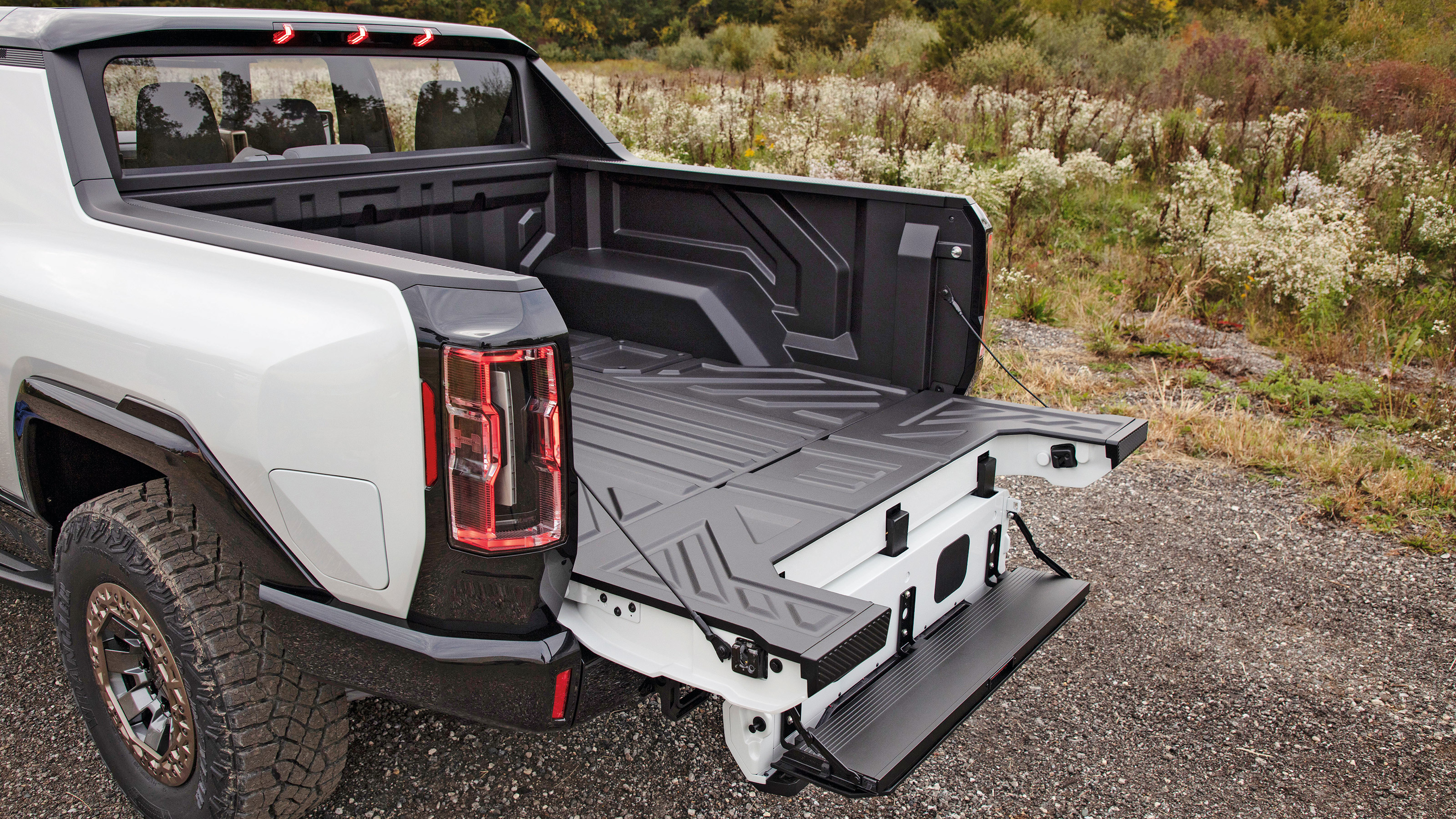 Hummer EV - loading bay