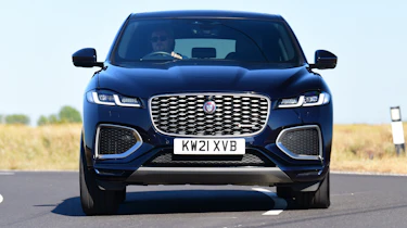 Jaguar F-pace long termer - front cornering
