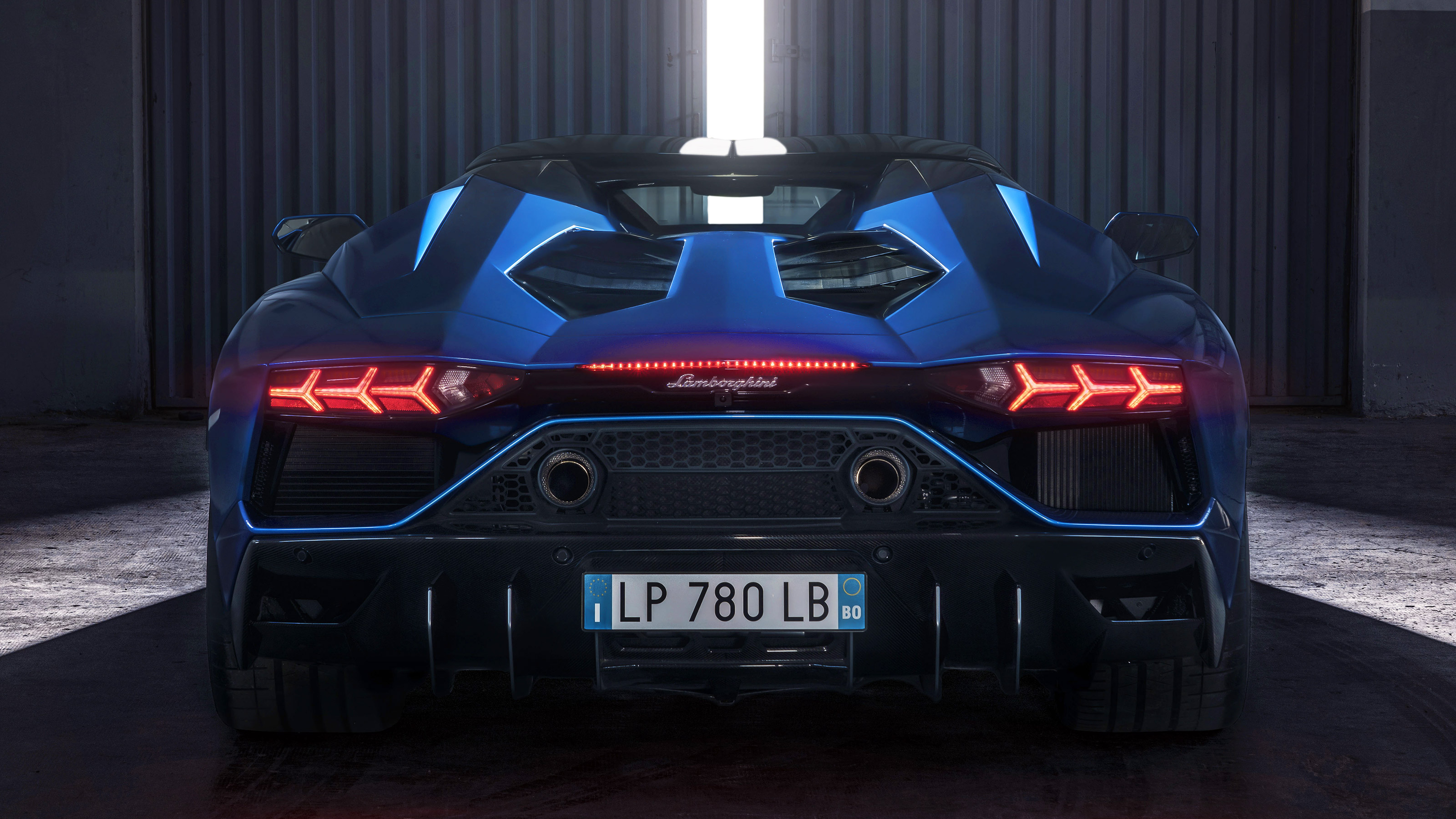 Lamborghini Aventador Ultimae Roadster - full rear static