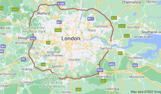 M25 map