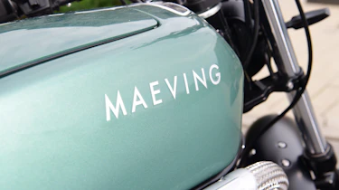 Maeving RM1 - fuel tank/battery storage