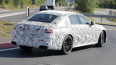 Mercedes E 53 spy - rear