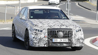 Mercedes E 53 spy - front