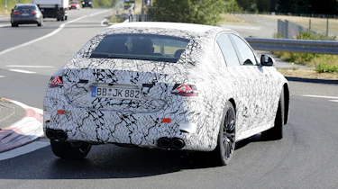 Mercedes E 53 spy - rear