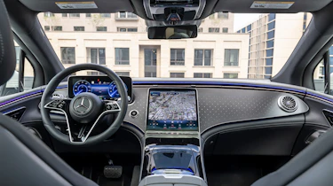 Mercedes EQS SUV - interior