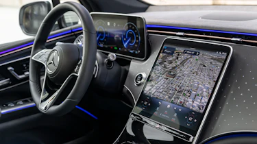 Mercedes EQS SUV - cabin