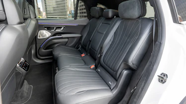 Mercedes EQS SUV - rear seats