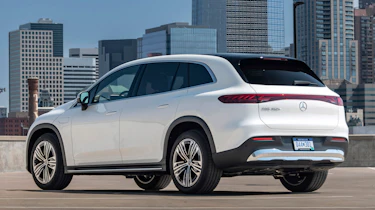 Mercedes EQS SUV - rear static