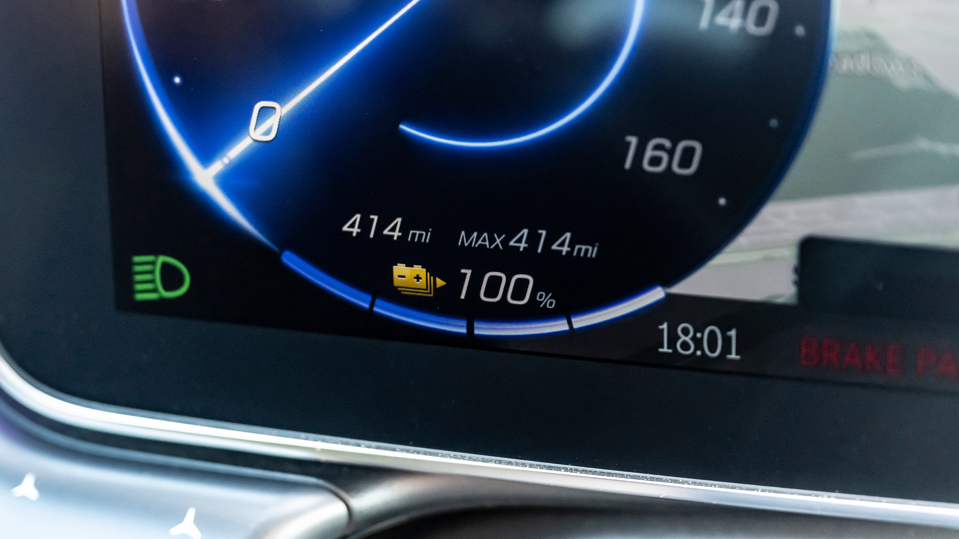 Mercedes EQS SUV - range