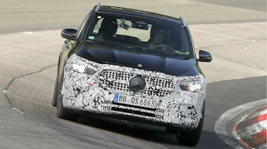 Mercedes GLA at Nurburgring - front